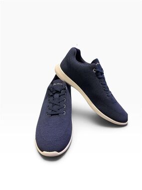 Peter Millar Navy Knit Athletic Sneakers Size 15